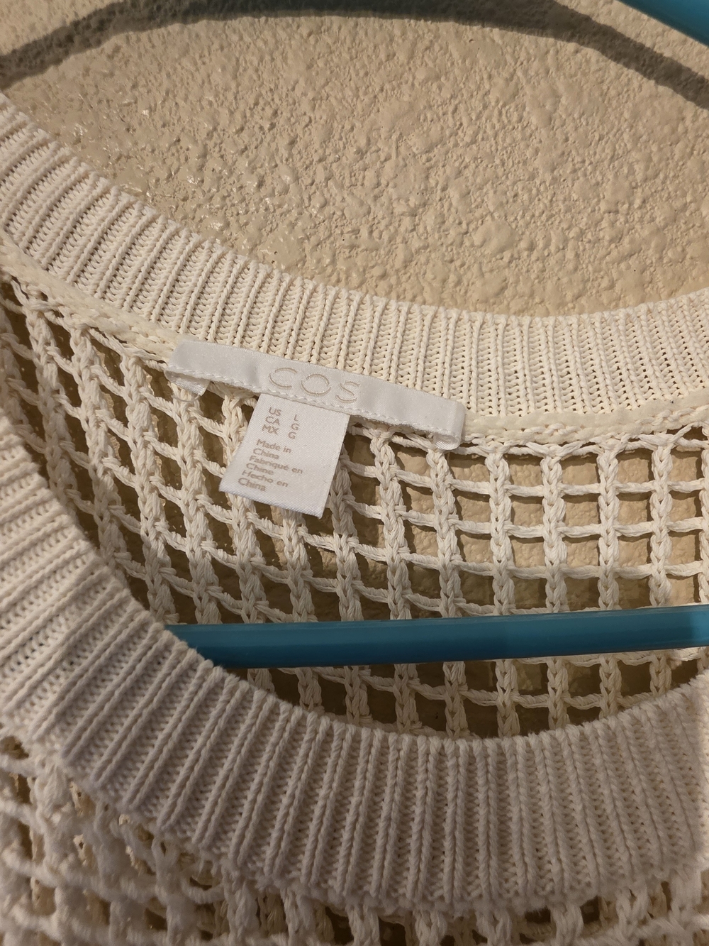 COS White Short-Sleeve Mesh Maxi Dress - Picture 3 of 4